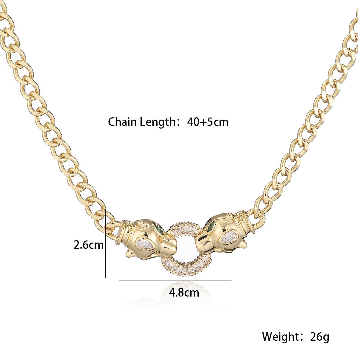 NEWBUY 2025 New Arrival Luxury AAA Cubic Zirconia Pave Setting Copper Jewelry Delicate Leopard Charm Bracelet for Women