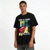 Vintage Car Culture Print T-Shirt Retro Racing Style Casual Top Pure cotton T-shirt