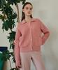 38Comeoncommon Collar Pocket Cardigan (Indi Pink)