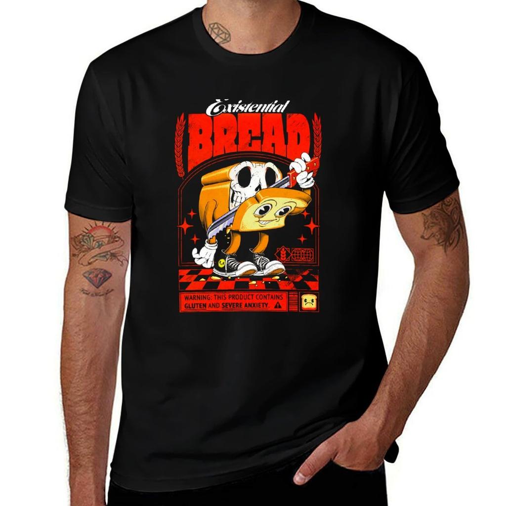 Existential Bread Tshirt Durable Work Wear Tshirt