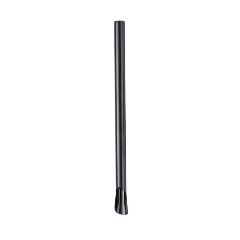 Wide Opening Cup Tubes, Seven Count 304 Steel Beverage Tube Set for Fruit Beverage Cups, Counter Corners and Casual Household Serving