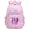 Cartoon K-Pop Printed Backpack Student Teenager Bookbag for Boy Girl Schoolbag Kid Gift Women Large Capacity Waterproof Travel Bag Mochila