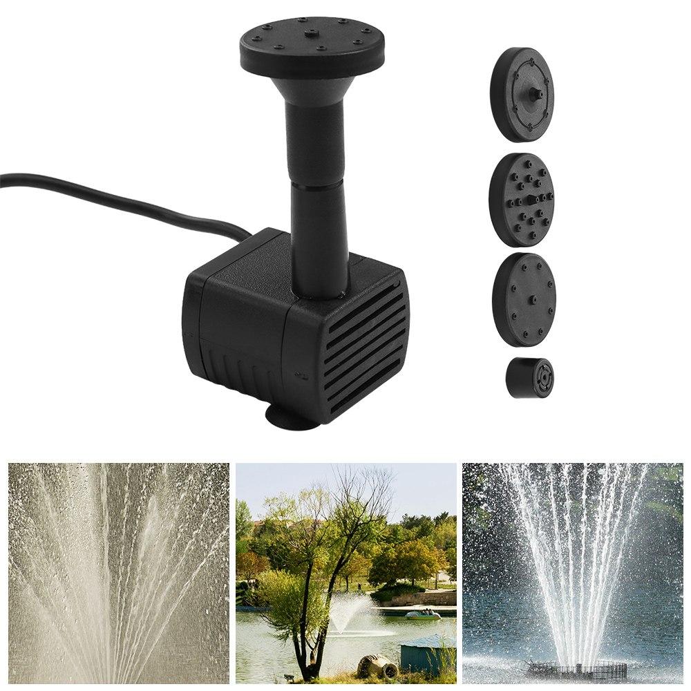 4 Nozul Güneş Paneli Su Pompası Mini Güneş Su Çeşmesi Güneş Çeşmesi Pompası İç Mekan