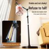 360° Rotating Retractable Floor-Stand Phone Streaming & Shooting Boom Arm