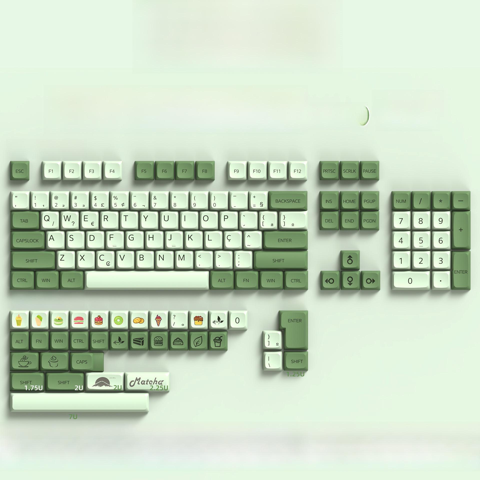 

Колпачки клавиш XDA Profile PBT Dye-Sub для механических клавиатур (68/75/84/96/980/104) 139-key Portuguese Brazilian