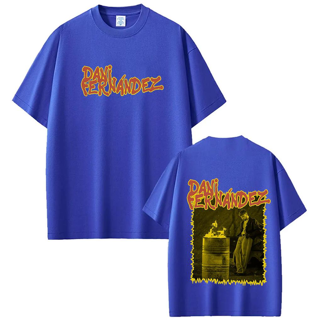 Rapper Dani Fernandez 2026 Tour Graphic T-shirt Men Women Hip-hop T-shirt Summer Cotton Casual Oversized T Shirts Streetwear