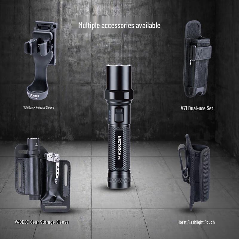 Nextorch P8 1600-Lumen High-Brightness Flashlight