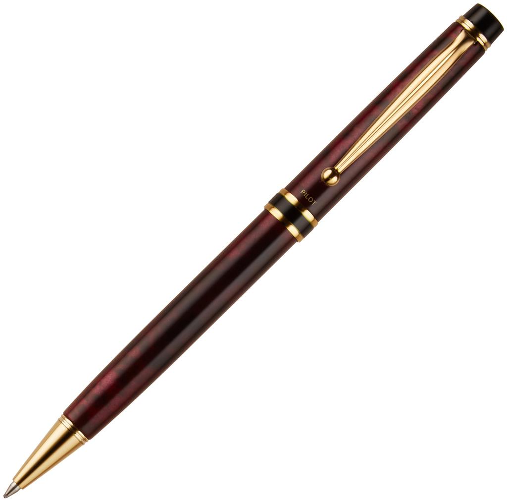 Pilot Grance Ballpoint Pen BG500RBR Black Red Barrel &