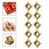 CCMT 09 T3 Carbide Inserts for Steel and Stainless Steel Pack of 10