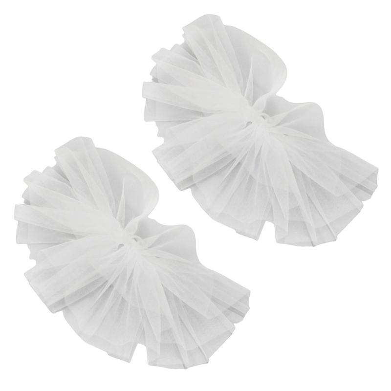 

Bride Shoulder Pads Stage Costume Tulle Shoulder Pads Shoulder Jewelry Wedding Angel Costume Mesh Shoulder Cover 1