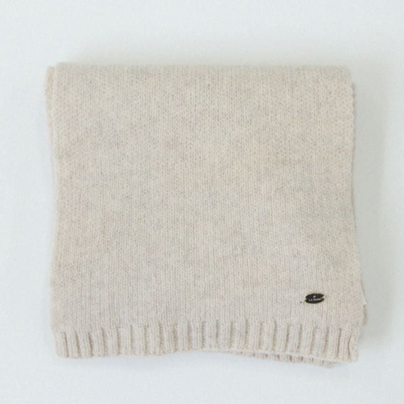 LE STUDIO SIMPLE WOOL MUFFLER 5 COLOR