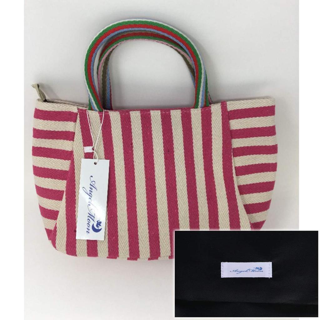 Angel Moon Kleine Damen-Canvas-Lunchtasche, Handtasche für das Geschäft, Fotogen, Instagram-würdig, Mode-inspirierte, Feminin, Niedlich, Alltags- und