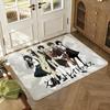 Bungo Stray Dogs Anime Floor Mat Soft Thickened Absorbent Non-Slip Bedroom Living Room Door Mat Home Decor Flannel Rugs