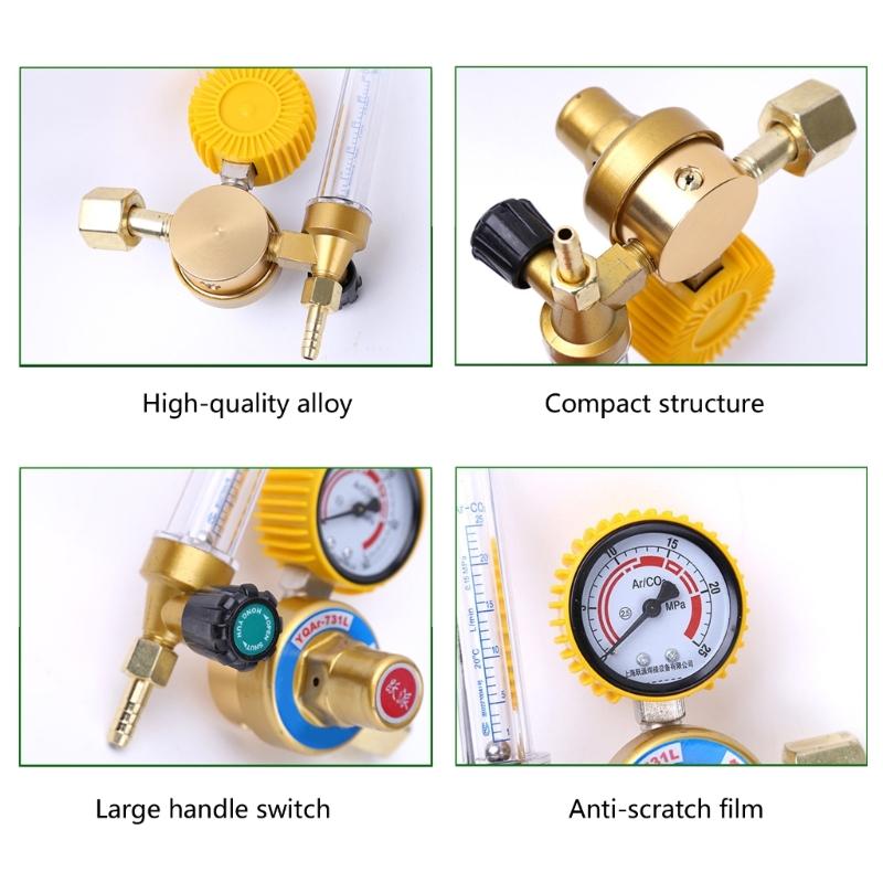 Professional Argon Gas Flows Meter With Corrosion Resistant Metal Construction For Stable performances Argon Regulator