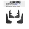 2024 2025 FOR Mazda CX-30 Cx30 MD Mudguard Fender Mud Flap Guards Splash Mudlfpas Car Accessories Front Rear 4pcs