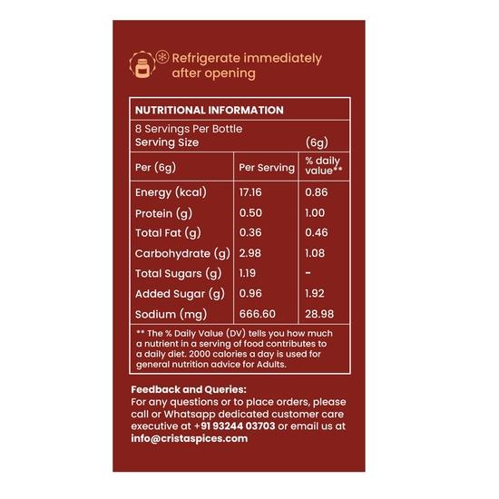 CRISTA International Multipurpose Combo - 5 | Vegetable Seasoning X 1, 50 Gms & Barbeque Spice Rub X 1, 50 Gms | No Added Colours | Pack of 2