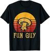 R1 Fun Guy Mushroom Retro Vintage Sunset Men T Shirt