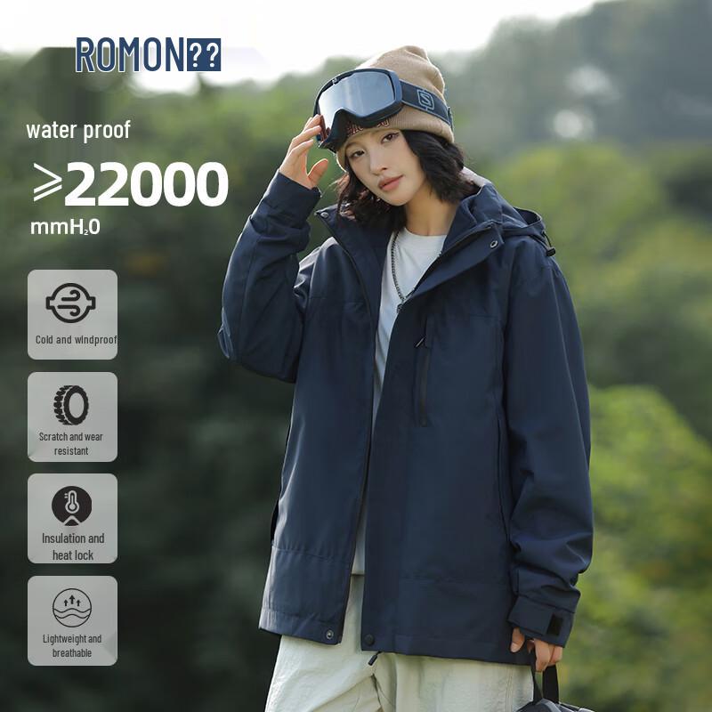 ROMON Unisex Outdoor Windproof Waterproof Shell Jacket Series