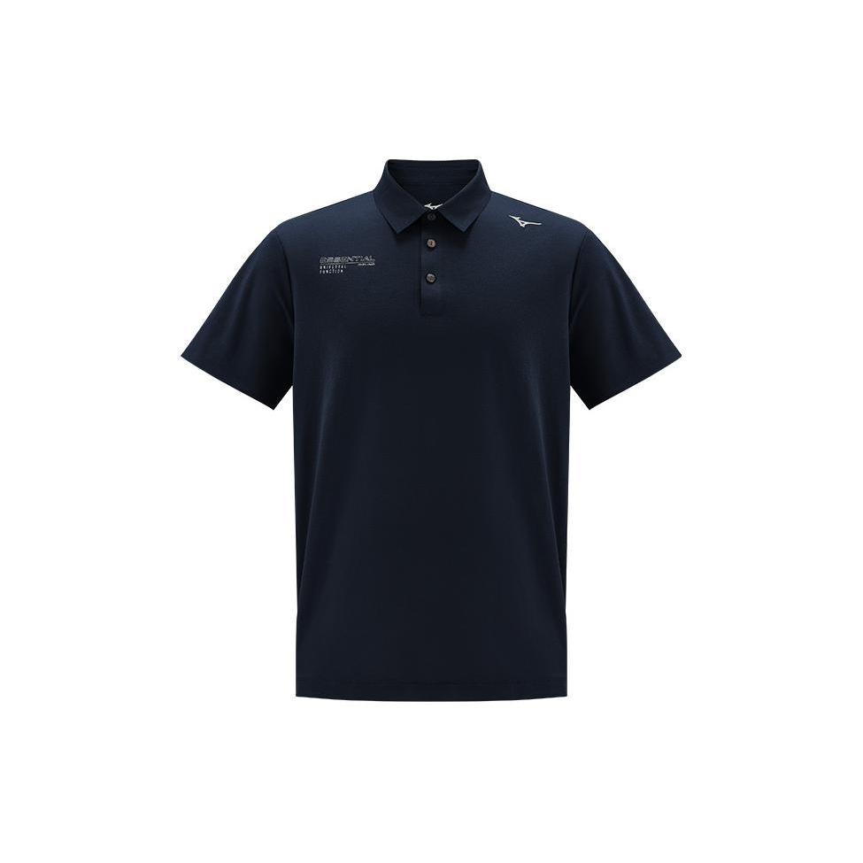 Mizuno ESSENTIAL Polo Shirt Men s Polar Night Blue K2CA41A8-14 L