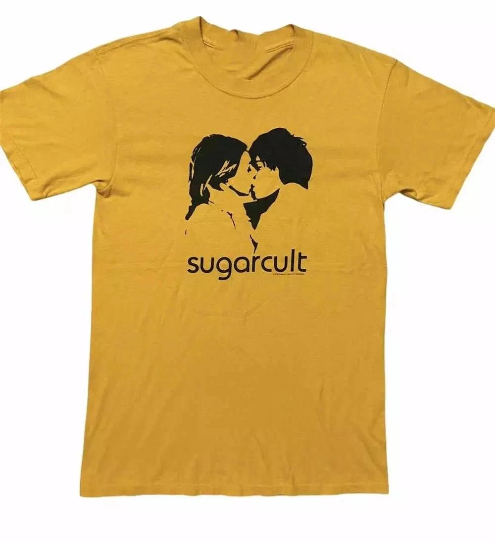 

Vintage Rock Band Sugarcult Gift For Family Yellow All Size 100% Cotton T-shirt Mens Tees Top S