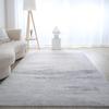 Maßgefertigter japanischer Wabi-Sabi & nordisch gestreifter Schlafzimmer-/Akzentteppich