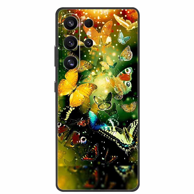 For Samsung S26 Ultra Case Cool TPU Funda Soft Silicone Back Cover for Samsung Galaxy S26 Ultra S26Ultra 6.9" Bumper Coque New