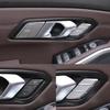 3Pcs ABS Car Interior Seat Adjustment Memory Buttons Sequins Decorative Decals Auto Accessories For BMW 3 Series G20 G28 -21