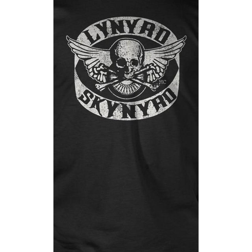 Lynyrd Skynyrd Unisex Erwachsenen Biker Abzeichen T-Shirt