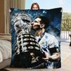 Blanket Large Messi Blankets & Throw Blanket for Sofa Luxury Bedding Fluffy Soft Blankets Characters Cobija Home and Decoration