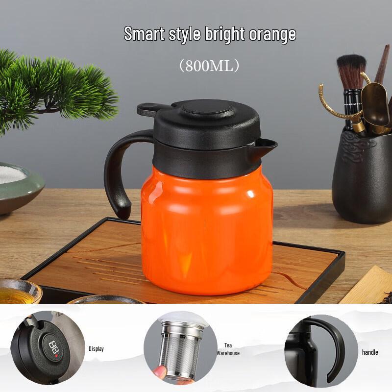 Qiwei 304 Stainless Steel Insulated Teapot