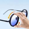 1Set Adjustable Tint Sunglasses Men Women ND9 Dimming Sun Glasses Retro Round Eyeglass With Gradient Lenses 2025