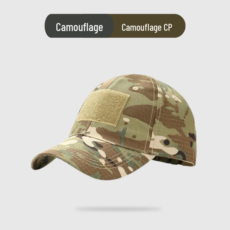 Unisex Tactical Camouflage Baseball Cap - Velcro Duckbill for Outdoor Adventures and Hiking