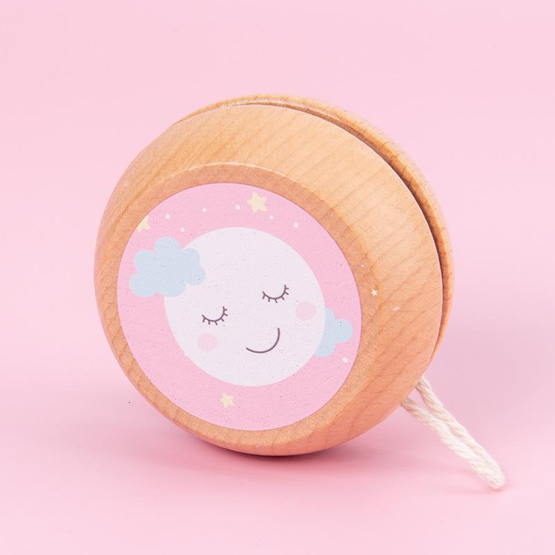 Children's toy yo-yo kindergarten small gift cute souvenir YOYO ball wooden fun toy