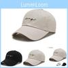 Embroidery Baseball Alphabet Hat Breathable Peaked Caps Outdoor Hats Fashion
