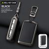 Metal Car Smart Remote Key Case Full Cover Protection Holder Shell for Volvo Polestar 2 Polestar 3 2023 2024 Keyless Keychain