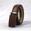 Belt Men'S Alligator Belt Men'S Premium Sense Automatic Buckle Men'S Belt Business Casual Belt