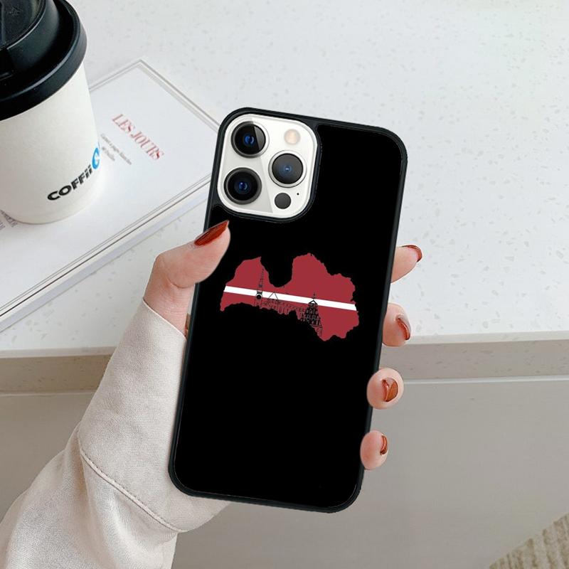 Latvia Flag Phone Case For iPhone 17 Air 16 pro max 15 14 plus 12 13 Shell Cover coque