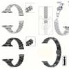 Classic Stainless Steel Slim Band For Apple Watch Strap Ultra 49mm 45mm 44mm 42mm 41mm 40mm 38mm For Iwatch Series 9/8/7/6/5/4/3/2/1/SE