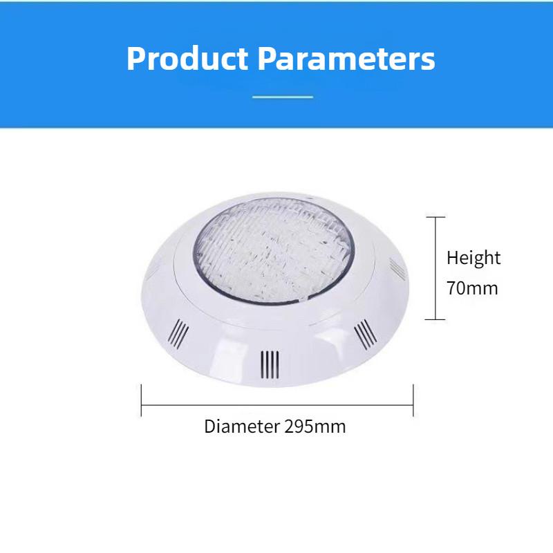 12V IP68 Colorful Fountain Landscape Light Waterproof Underwater Light LED Outdoor Wall Mounted Swimming Pool Lamp