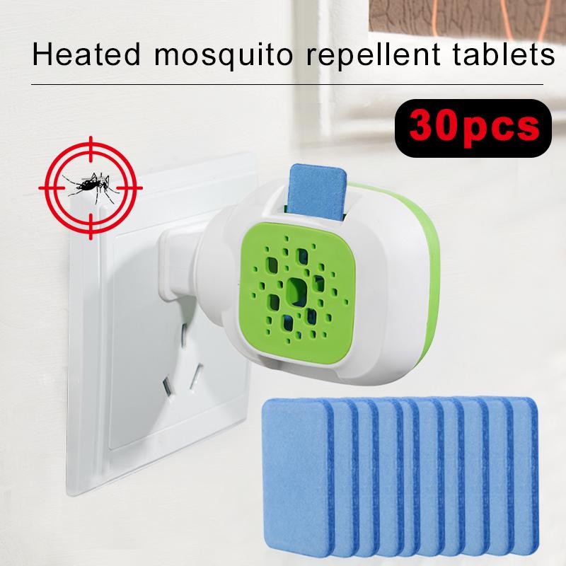 30Pcs Mosquito Repellent Tablets Anti Mosquito Pest Repeller No Toxic