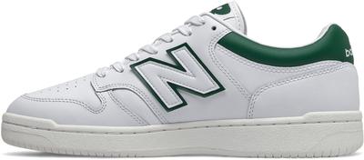 Buty sportowe 480 BB480 Low biało/zielone (BB480LGT)