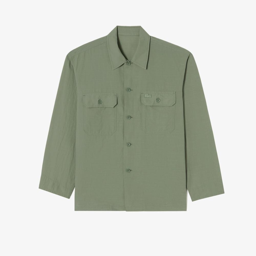 Lacoste Men's Ribbed Shacket CH329E-56GBMY