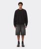 Keoseuuteommellou Black Denim Bermuda Shorts Cwpam26371Bkx