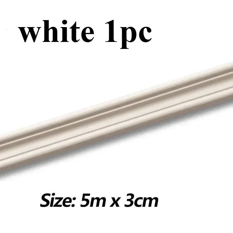 

5M NBR Мягкие Настенные Отделочные Линии Самоклеящаяся Декоративная Плинтусная Полоса Фартук Края Плитки Противоударная Формовочная Линия 3D Наклейка на Стену