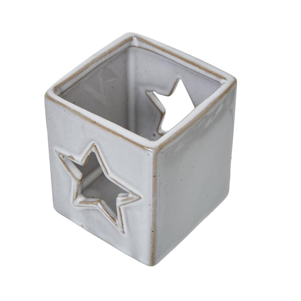 Hill Interiors Ceramic Star Tea Light Holder