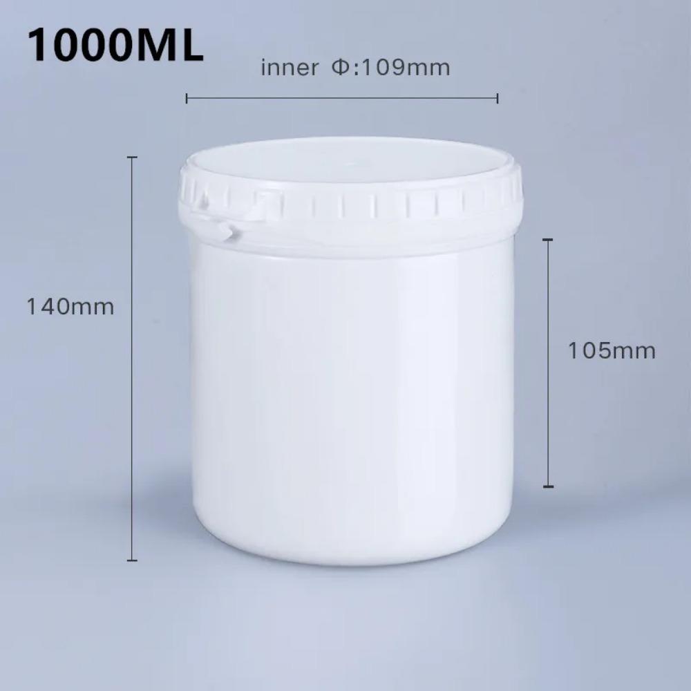 

Portable 1000ml Empty Jar with Cover Food Grade Packaging Bottle High Quality Airtight Sealing Storage Container Paint Can
