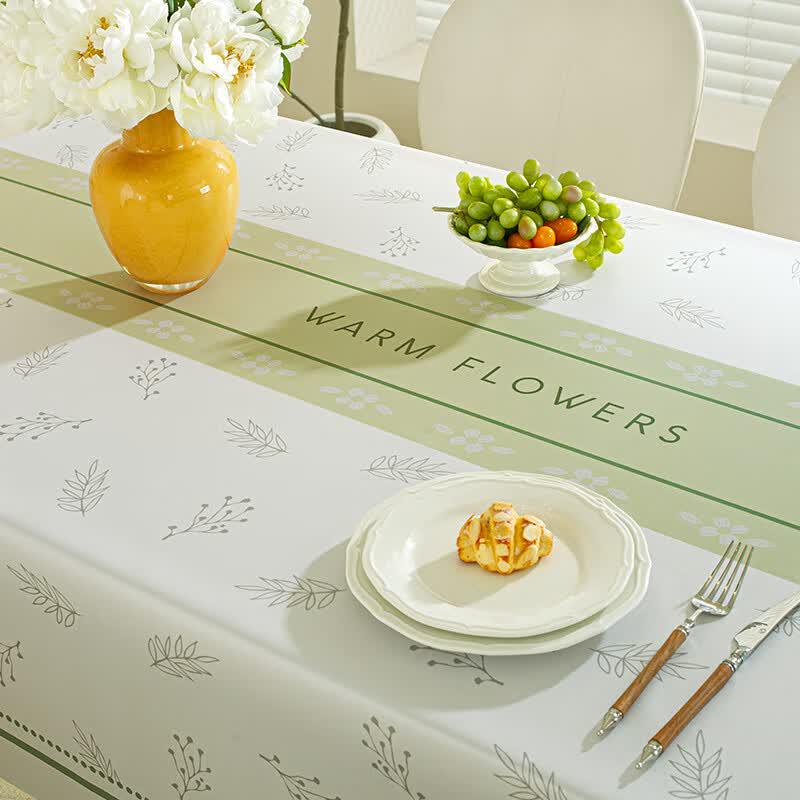 Jianmeijia Rectangular Waterproof PVC Tablecloth