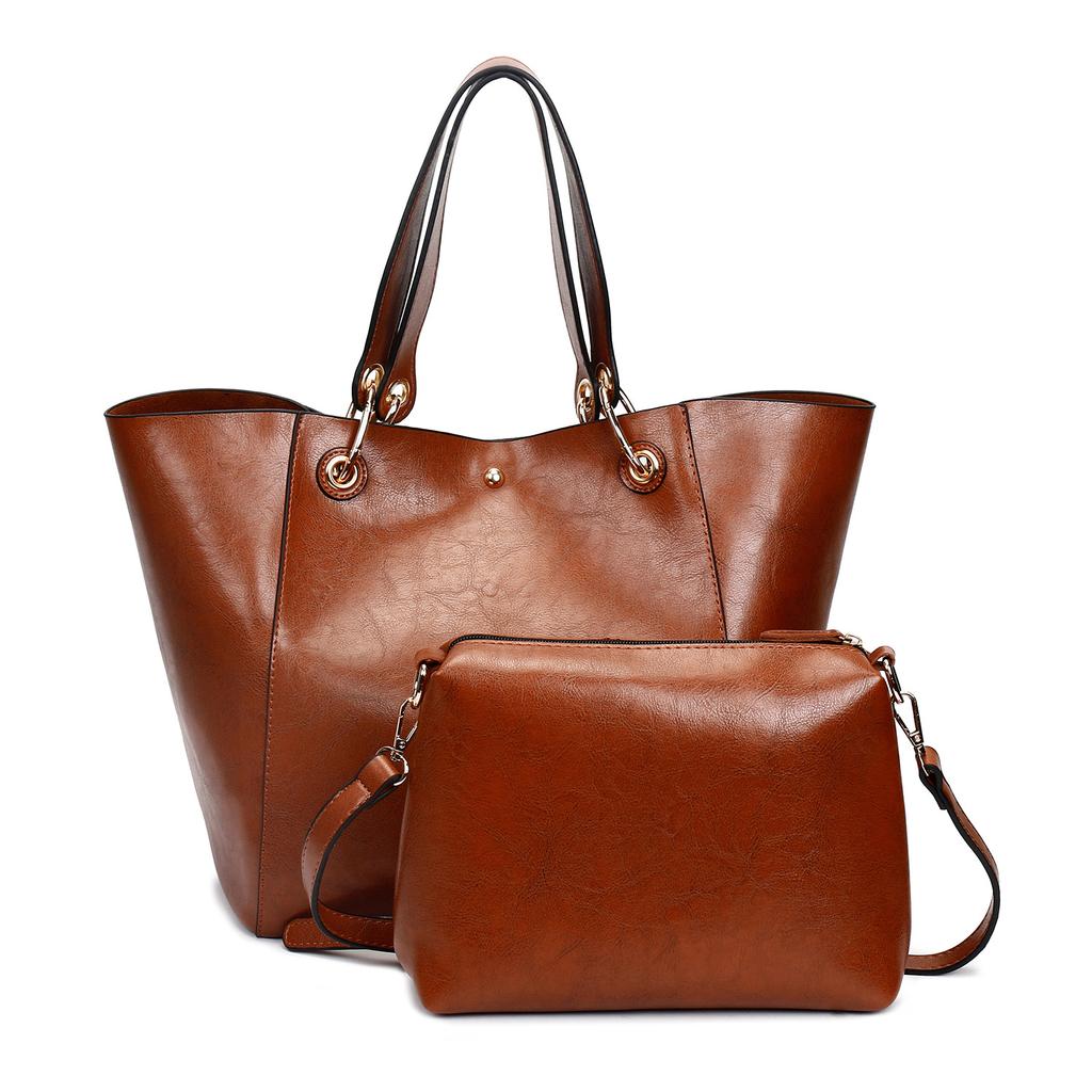 Geanta de dama Rucsac de moda Versiunea coreeana a Geanta Picture-mother Messenger din patru piese cu un singur umar