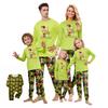 Christmas Print Cute Family Set Pajamas, Home Clothes, Family Set Long Sleeve Top Pants Set
