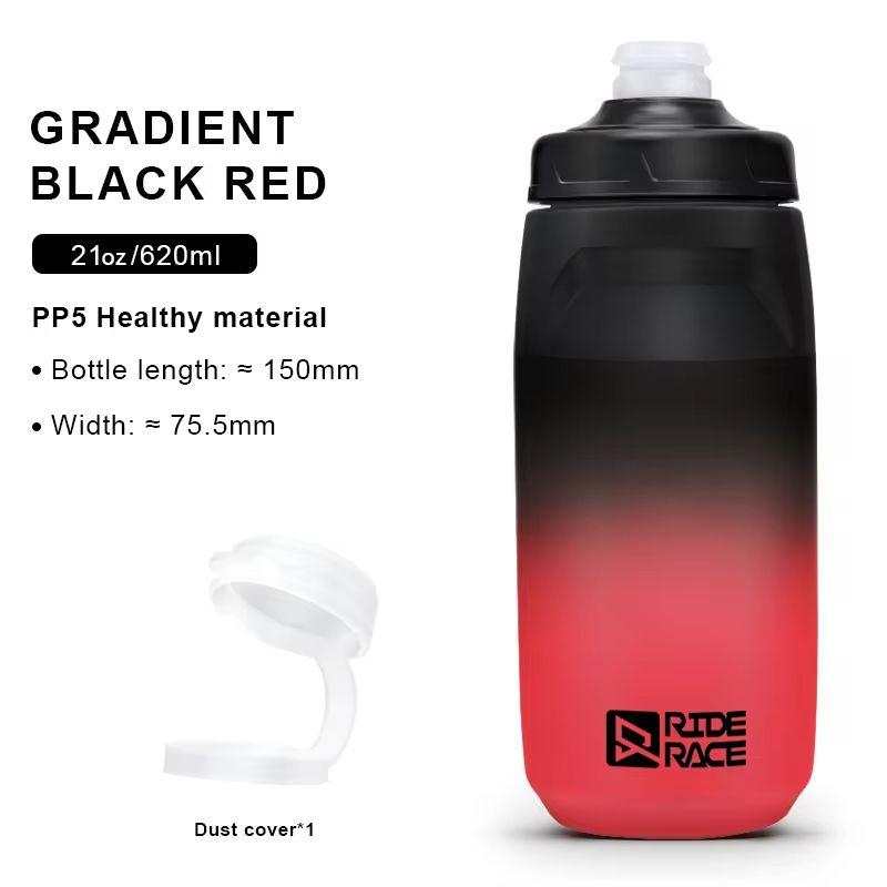 

Бутылка для воды для велосипеда RIDERACE 620 мл PP5 ультралегкая для бега на открытом воздухе, скалолазания, спортивная кружка, чайник для велоспорта, портативная чашка для велосипеда красный